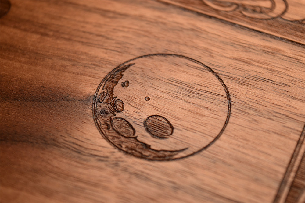 Ouija Board - Beatus Lignum Walnut Celtic Model