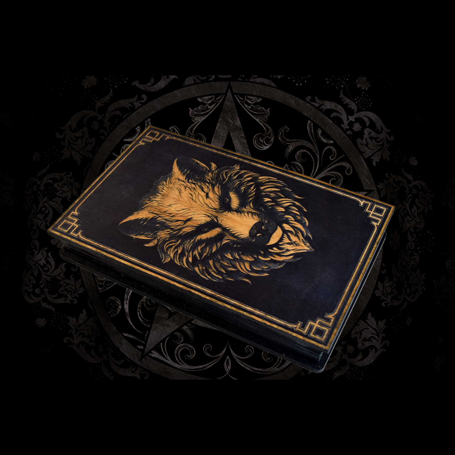 Coffret Livre Noir Loup