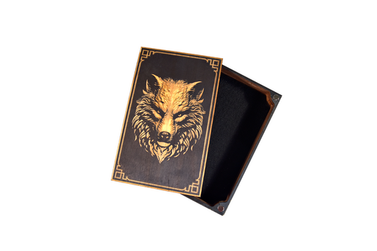 Coffret Livre Noir Loup