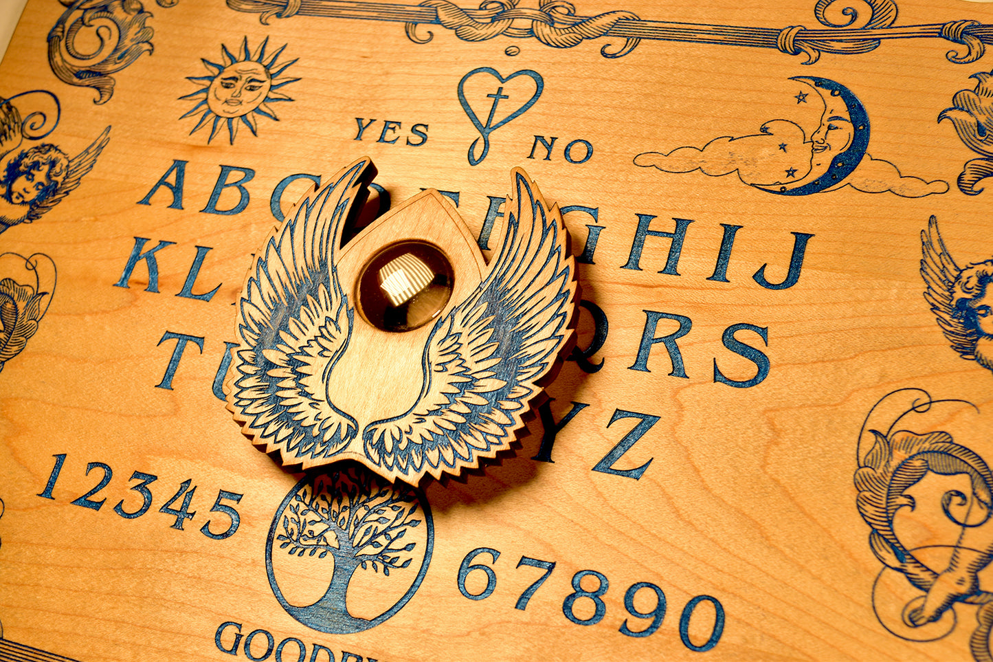 Ouija Board - Beatus Lignum Maple Angels Model