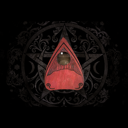 Ouija Board - Beatus Lignum Purple Heart Book Model