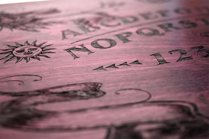 Ouija Board - Beatus Lignum Purple Heart Book Model