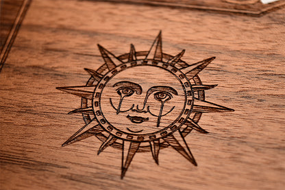 Ouija Board - Beatus Lignum Walnut Celtic Model