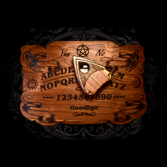 Ouija Board - Beatus Lignum Elegant Wood - Hand Burned